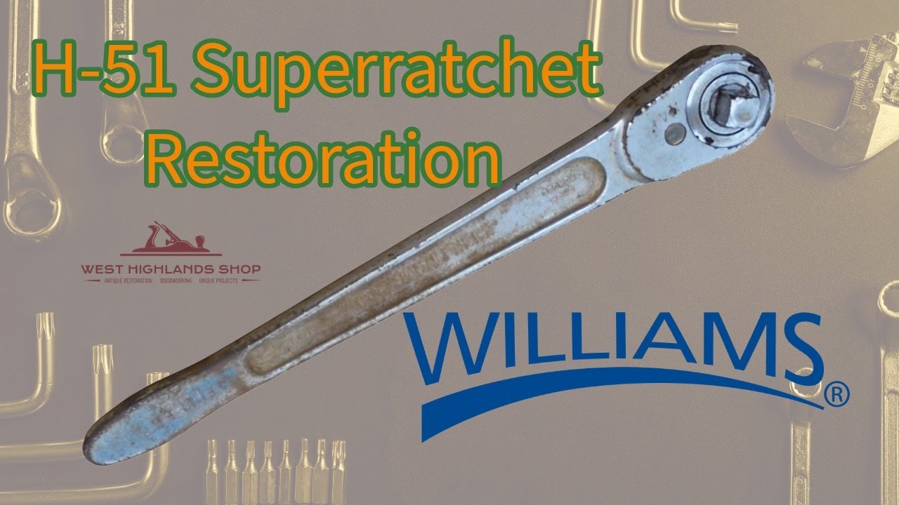 Восстановление трещотки Williams H51 3/4