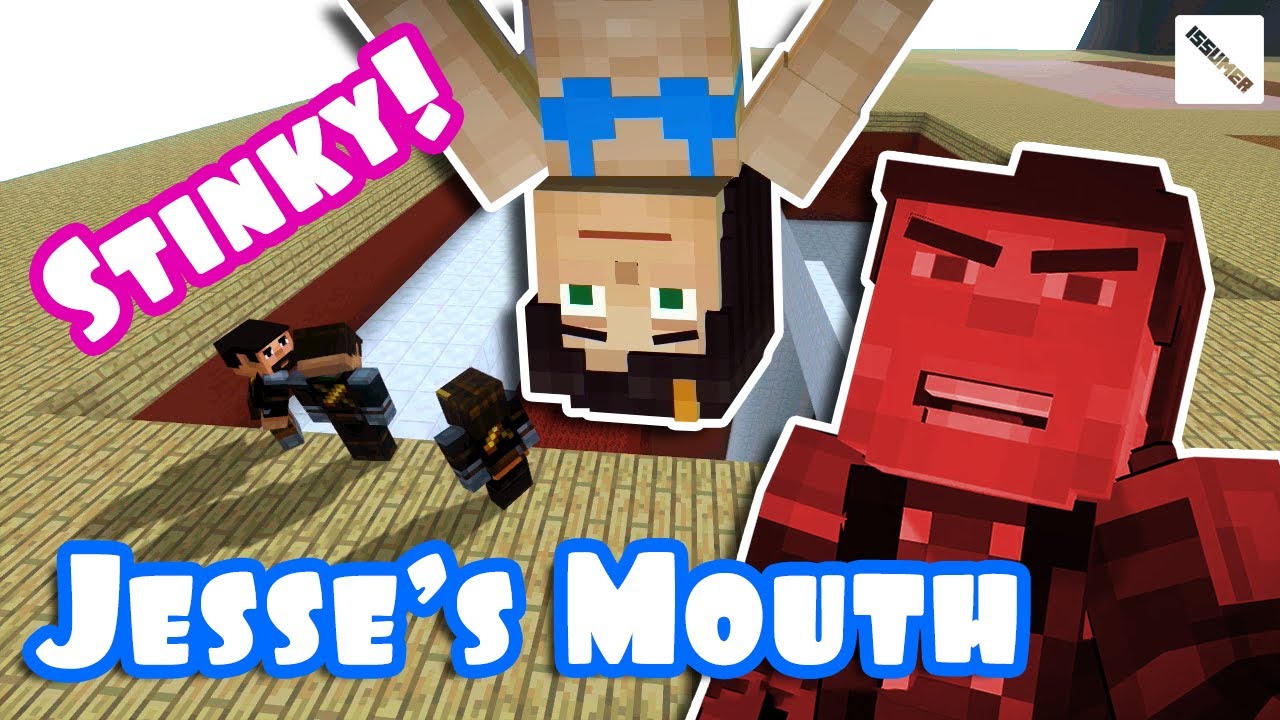 Inside of Jesse(F)'s Mouth - Minecraft Animation