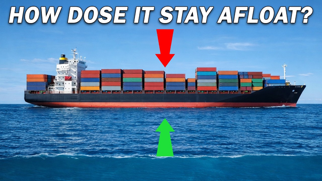 How Does a 500-Ton Ship Stay Afloat?