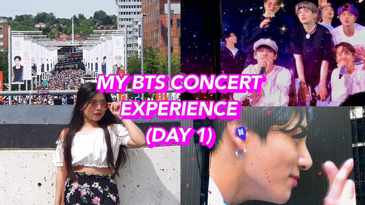 I GOT PITCH SEATING FOR DAY 1 OF BTS CONCERT IN WEMBLEY STADIUM (Full Experience) | VLOG