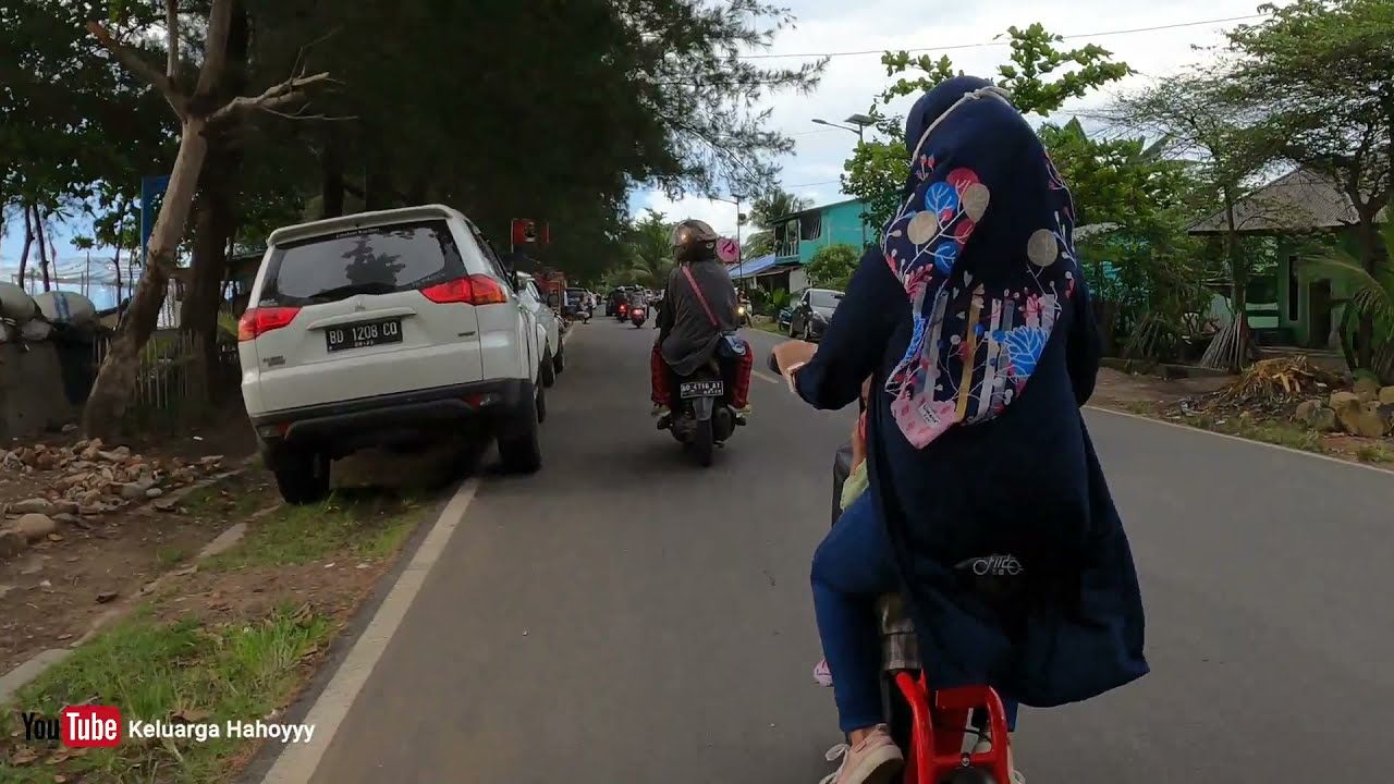 Keliling Pantai Panjang Pake Sepeda Listrik Fiido dan Skuter Listrik Inokim, Awas !!! Razia Masker