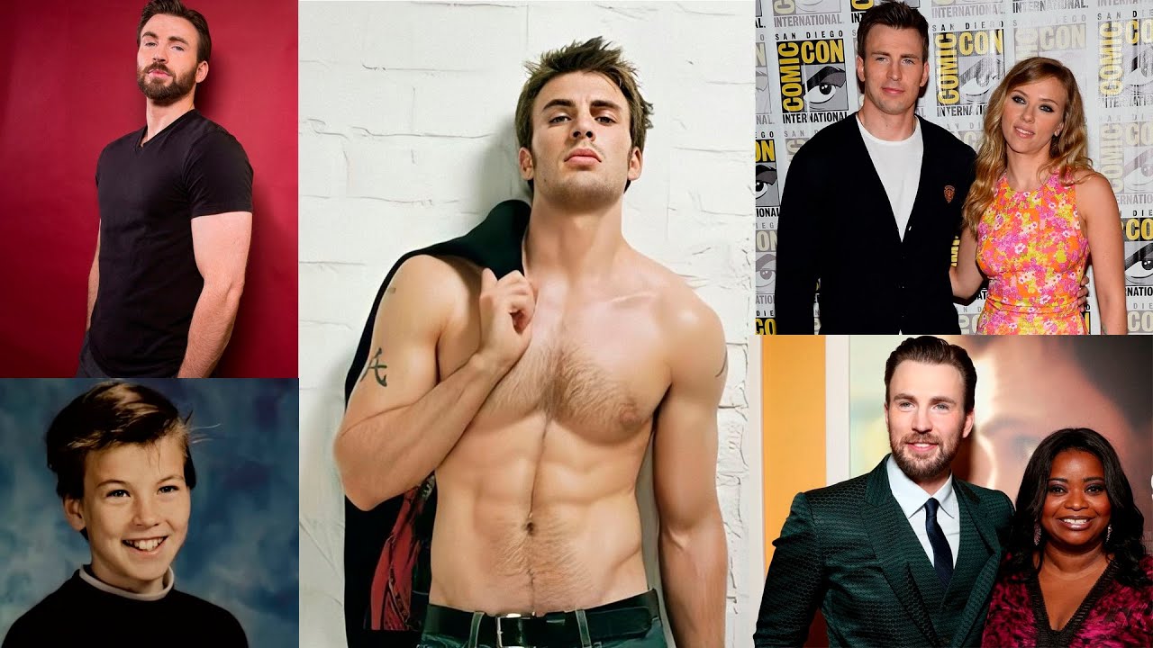 ★Chris Evans★ From Baby to Hot Sexy Moments Best photos of Chris Evans