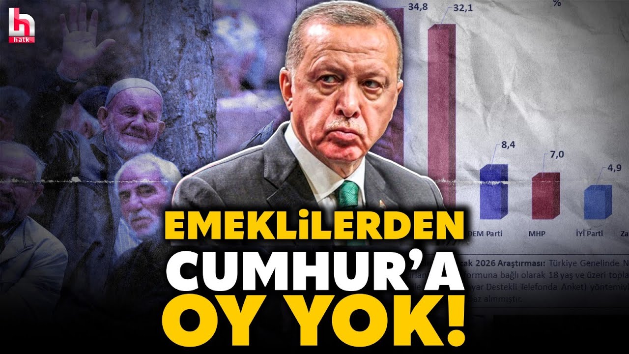 AKP'YE EMEKLİ SEÇMENDEN SOĞUK DUŞ! Erdoğan'ın uykularını kaçıracak anket sonucu! Beştepe'de deprem!