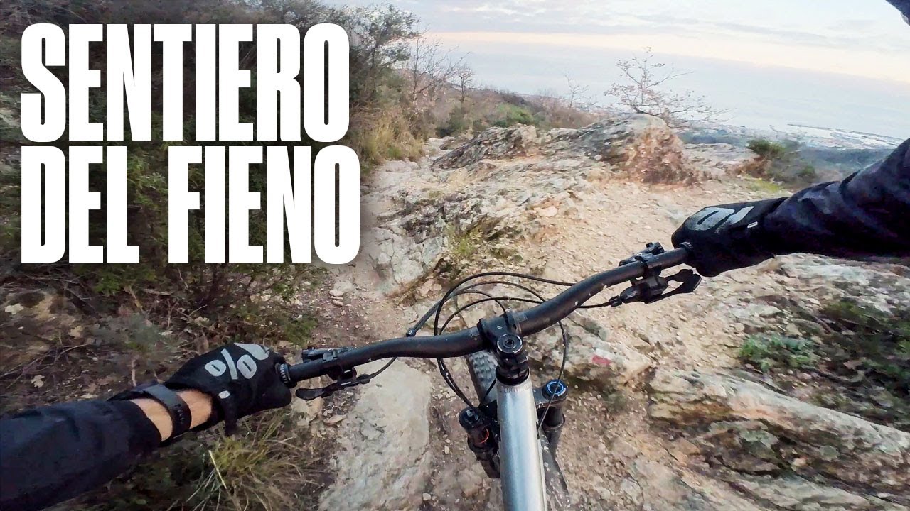Finale Ligure MTB 🔵🔴 | Sentiero del Fieno on Hardtail | Pietra Ligure | Ranzi