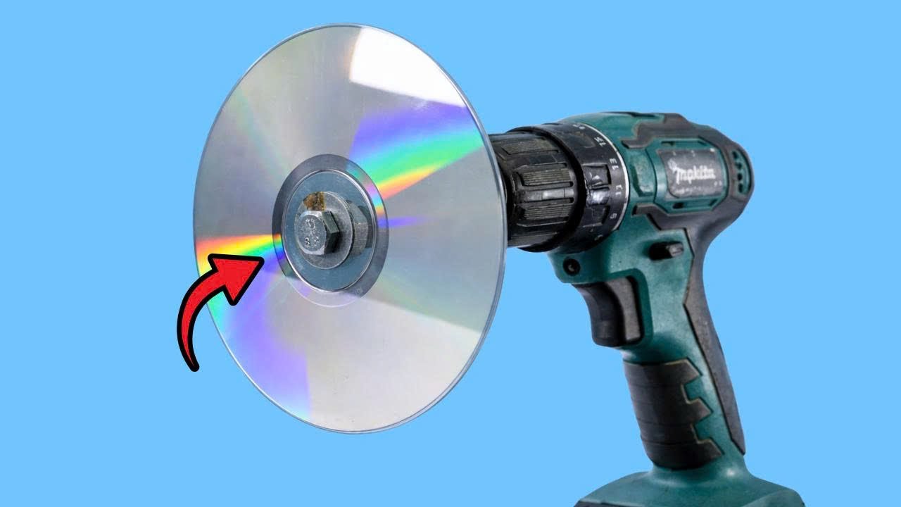 🔪 Don’t Throw Away Old CDs! A Knife Sharpening Method Few People Think About