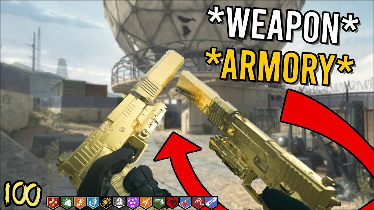 This Zombie Map Has A Weapon Armory! [BO3 Zombies]
