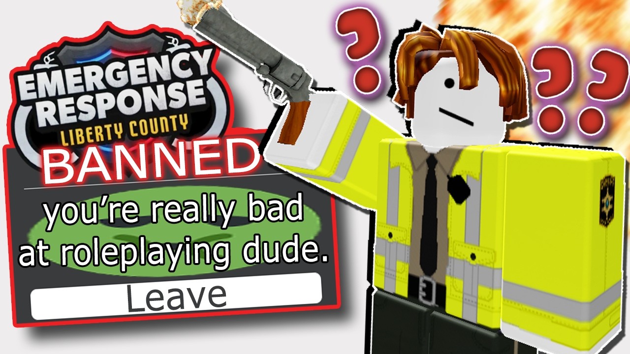 i'm the WORST ROLEPLAYER in roblox ERLC. (here's why)