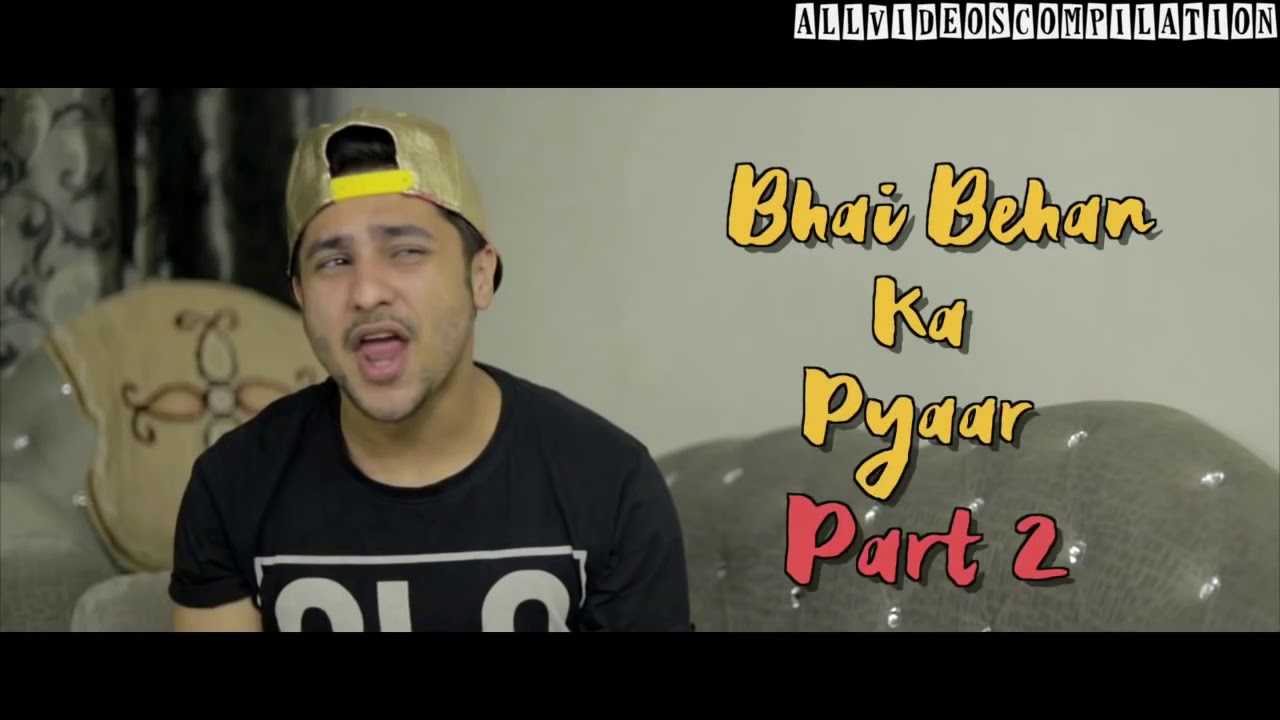 sisiter brother love between ashish chanchlani& harsh beniwal