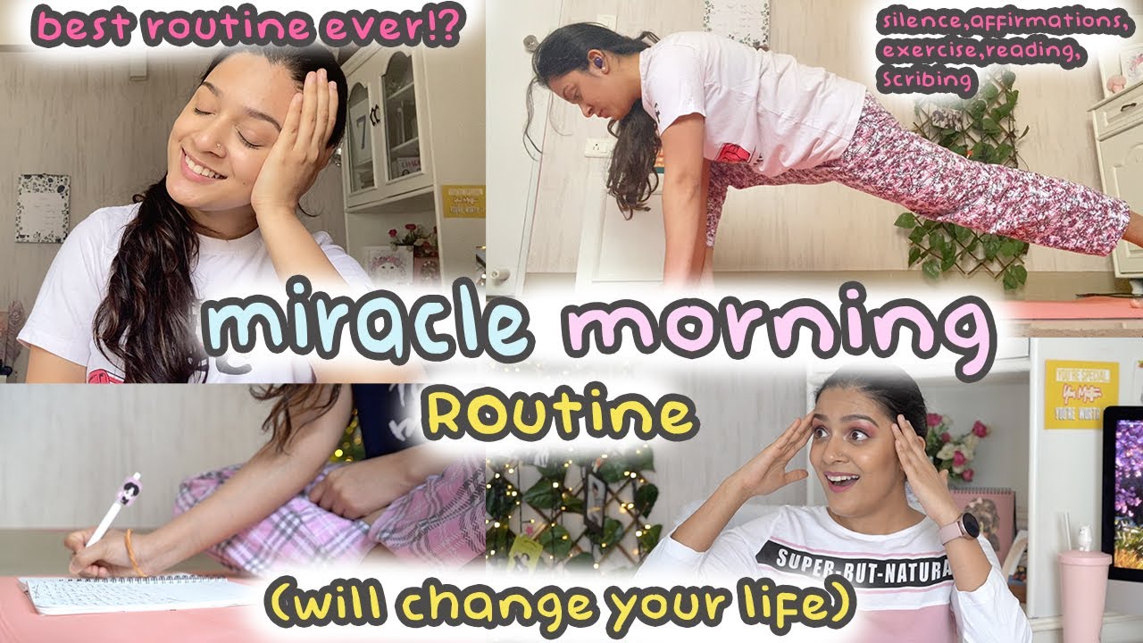✨i tried the Miracle Morning Routine for 5 days & the results were SHOCKING | best for busy people 😍