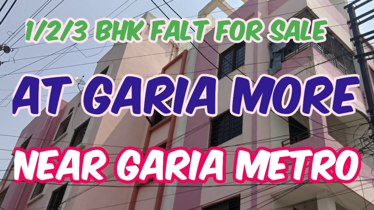 1/2/3 BHK Flat for sale at Garia More, near Garia metro station #kolkata #realestate #property