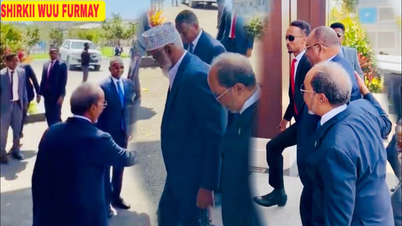 Axmed Madoobe iyo Dani oo Ciidankii ugu badnaa wata oo hada Villada tagay,Shirkii oo furmay Qodobada