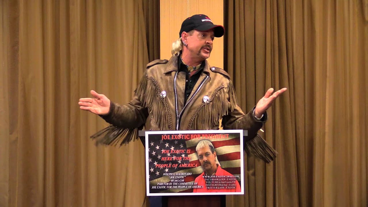 Presidential Candidate Joe Exotic Tampa, FL Rally