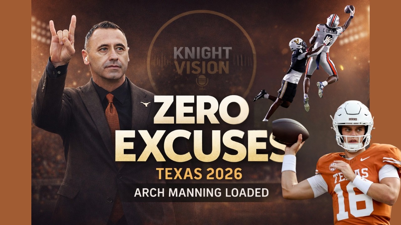 Texas Football Has ZERO Excuses in 2026… Arch Manning Is Loaded With Talent 