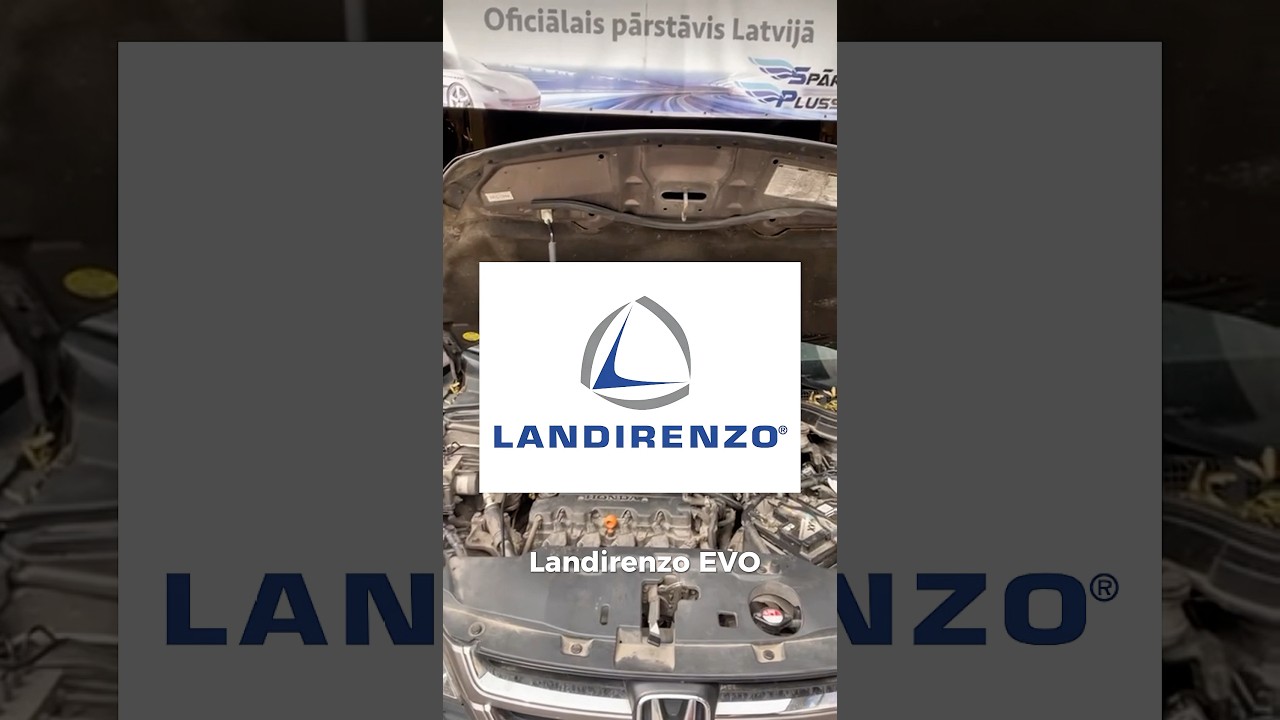 Установка Landirenzo на Honda🔥 #автогаз #sparnipluss #автосервис