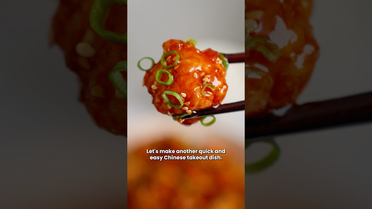 I can eat Honey Sesame Chicken all day long 🤤 #easyrecipe
