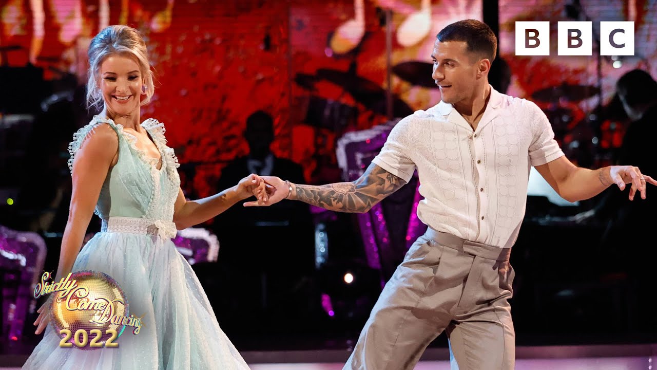 Helen Skelton & Gorka Marquez American Smooth to You Send Me by Aretha Franklin ✨ BBC Strictly 2022