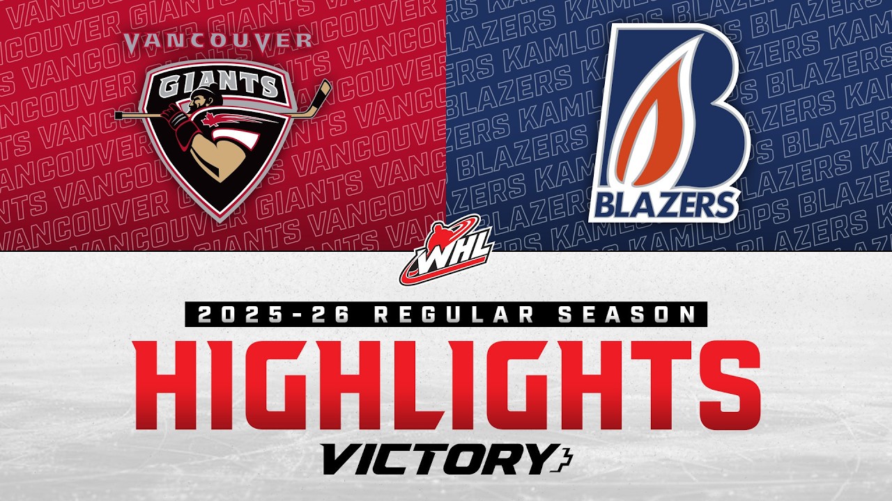 Vancouver Giants at Kamloops Blazers 03/07 | WHL Highlights 2025-26
