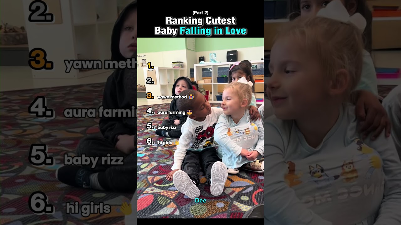 Рейтинг самых милых малышей, влюбляющихся друг в друга 👶💖 (Часть 2)