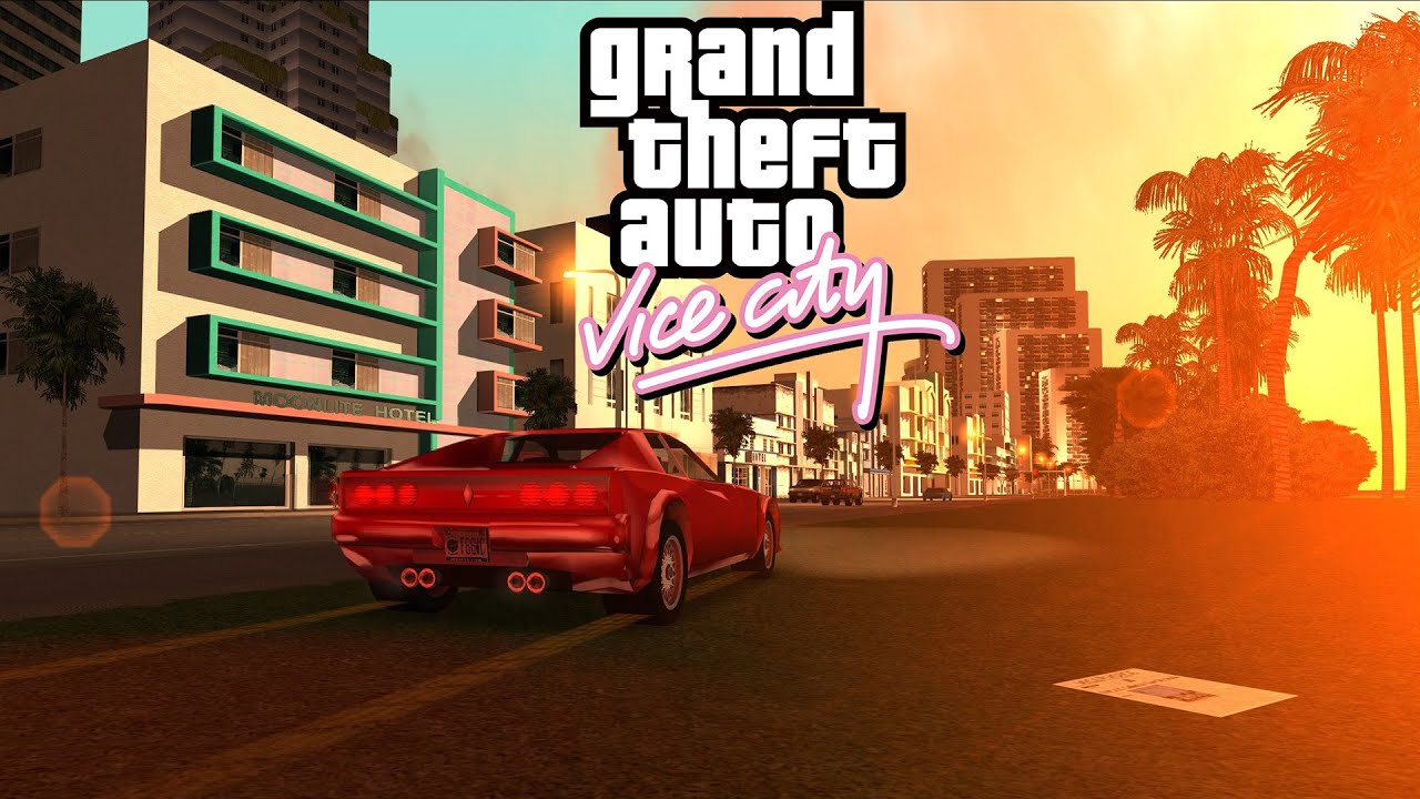 1 Minute of Classic GTA Vice City Aesthetics