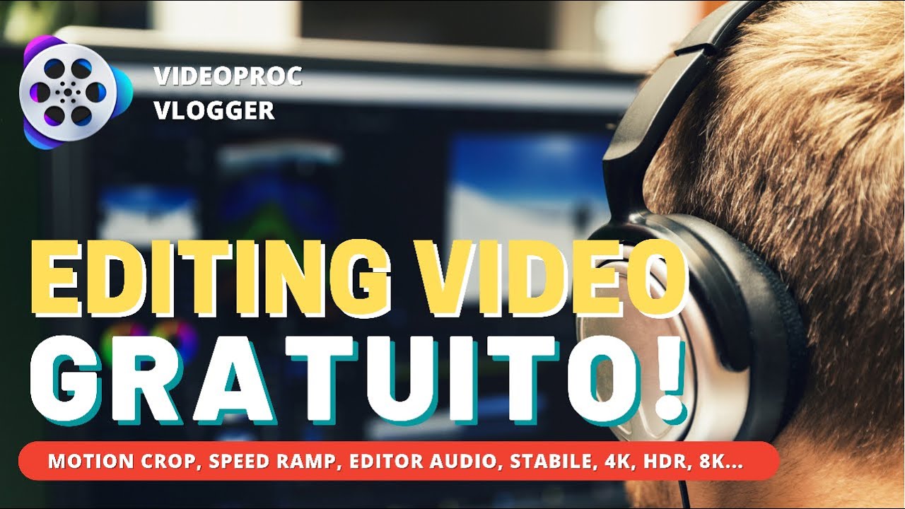 Il miglior SOFTWARE GRATUITO di EDITING VIDEO // VIDEOPROC VLOGGER