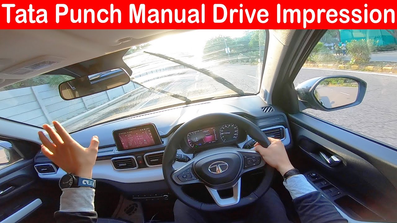 Tata Punch MANUAL First Drive Impression l Aayush SSM