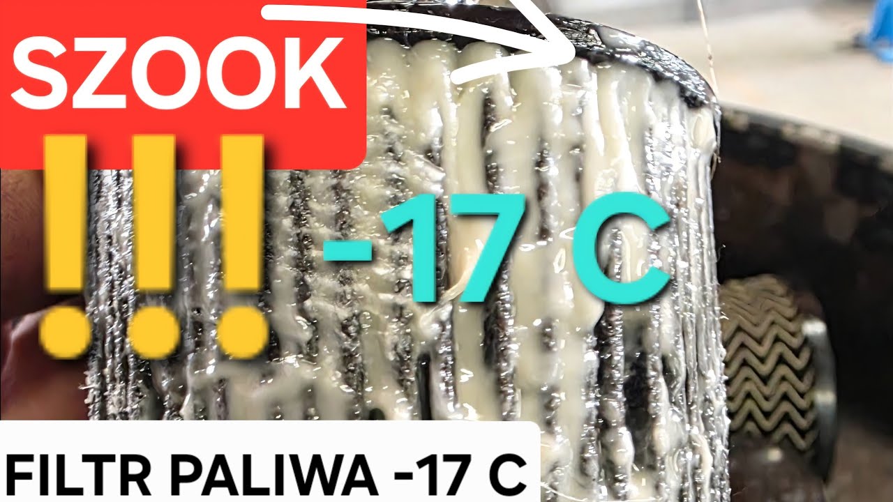 SZOK !! CO STAŁO SIE Z PALIWEM W TYM AUCIE ??MYSLALEM ZE FILTR ZAMARZŁ !! zobaczcie sami...