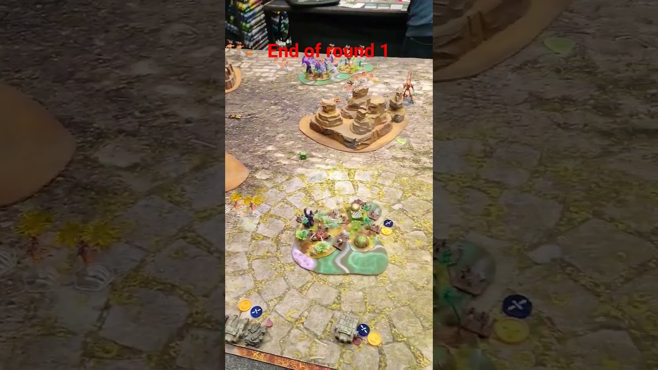 #epicarmageddon #6mm #warhammer40k #epicscale battle. #eldar vs #imperialguard
