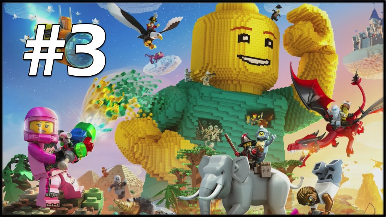 Zagrajmy w LEGO Worlds (PS4) odc.3 Karmelowe Konstrukcje