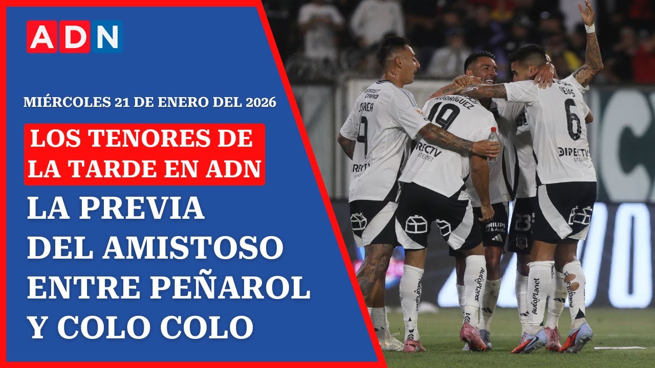 La previa del amistoso entre Peñarol y Colo Colo | 🔴🔊 EN VIVO #LosTenoresdelaTarde