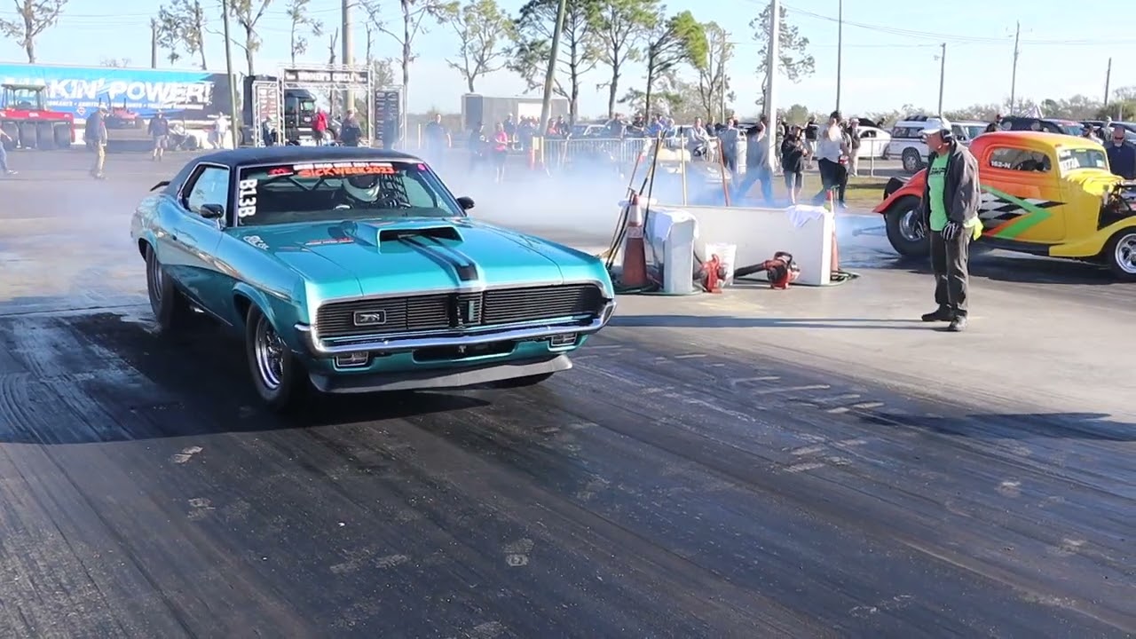 Non-Stop Ford Drag Racing | No Talking, Just Engines, Burnouts & Wheelies!