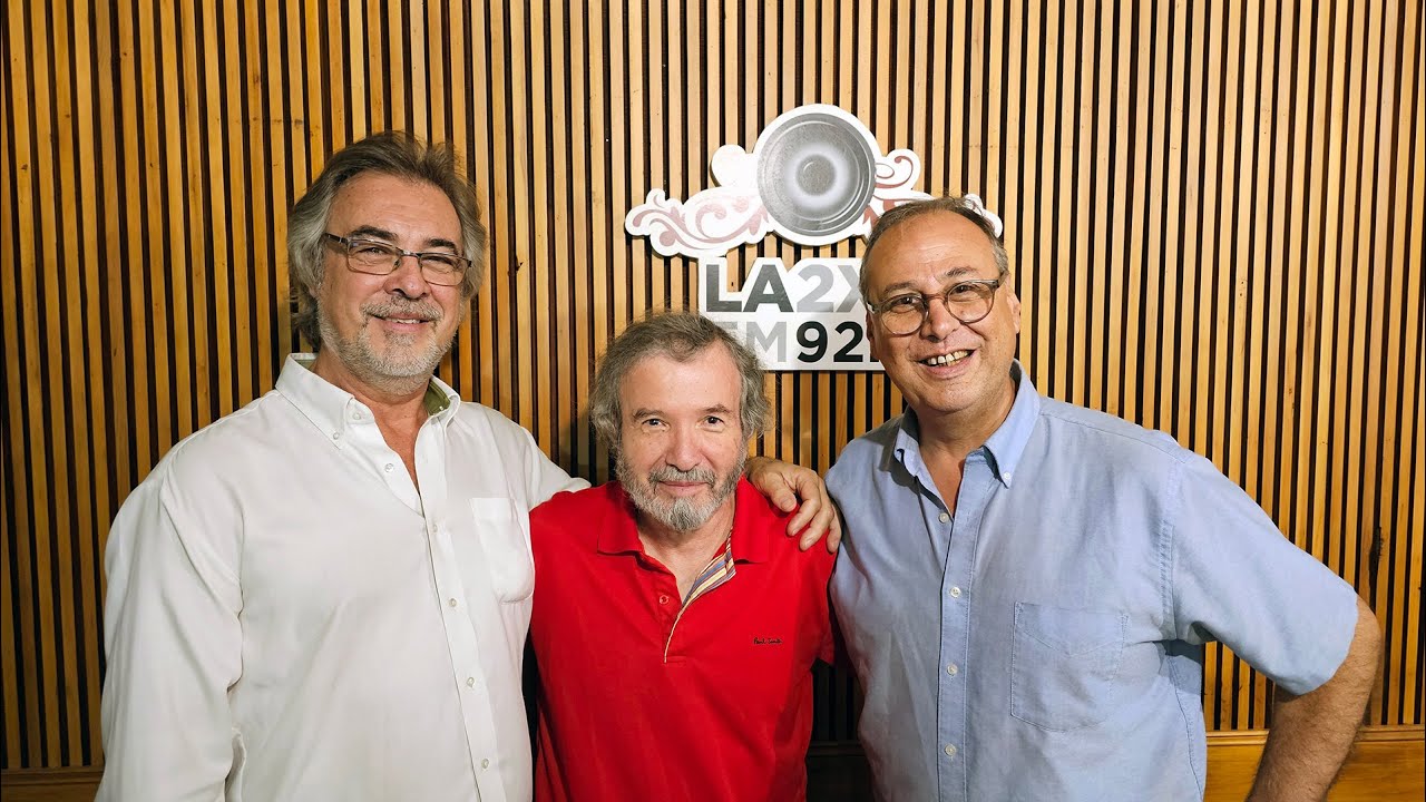 Luis Tarantino recibi&oacute; la visita de Daniel Falasca y Nicol&aacute;s Ledesma.