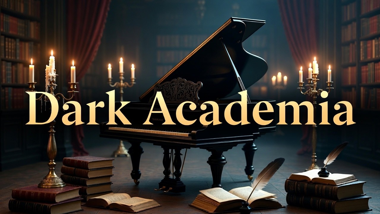Echoes of Forgotten Tomes: Dark Academia Study Ambience