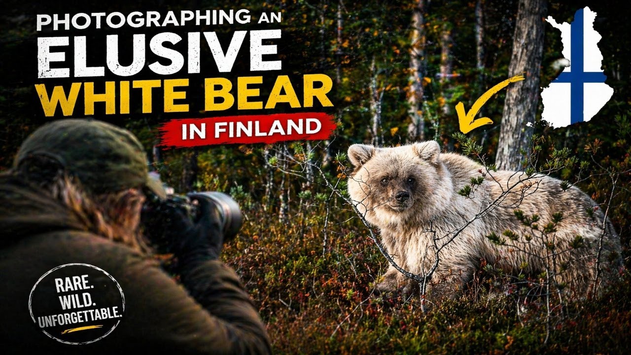 Photographing the Elusive Spirit Bear of Finland and More