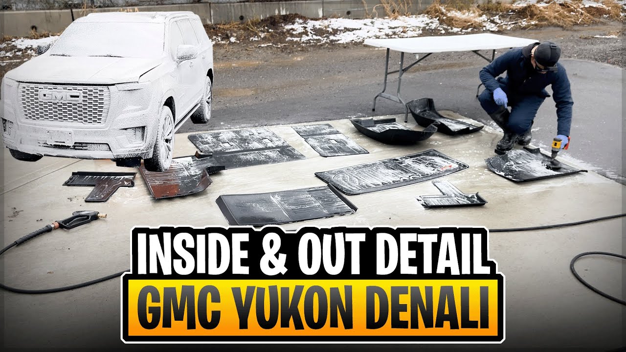 How To Detail Faster: Huge GMC Yukon Denali In 4 Hours!