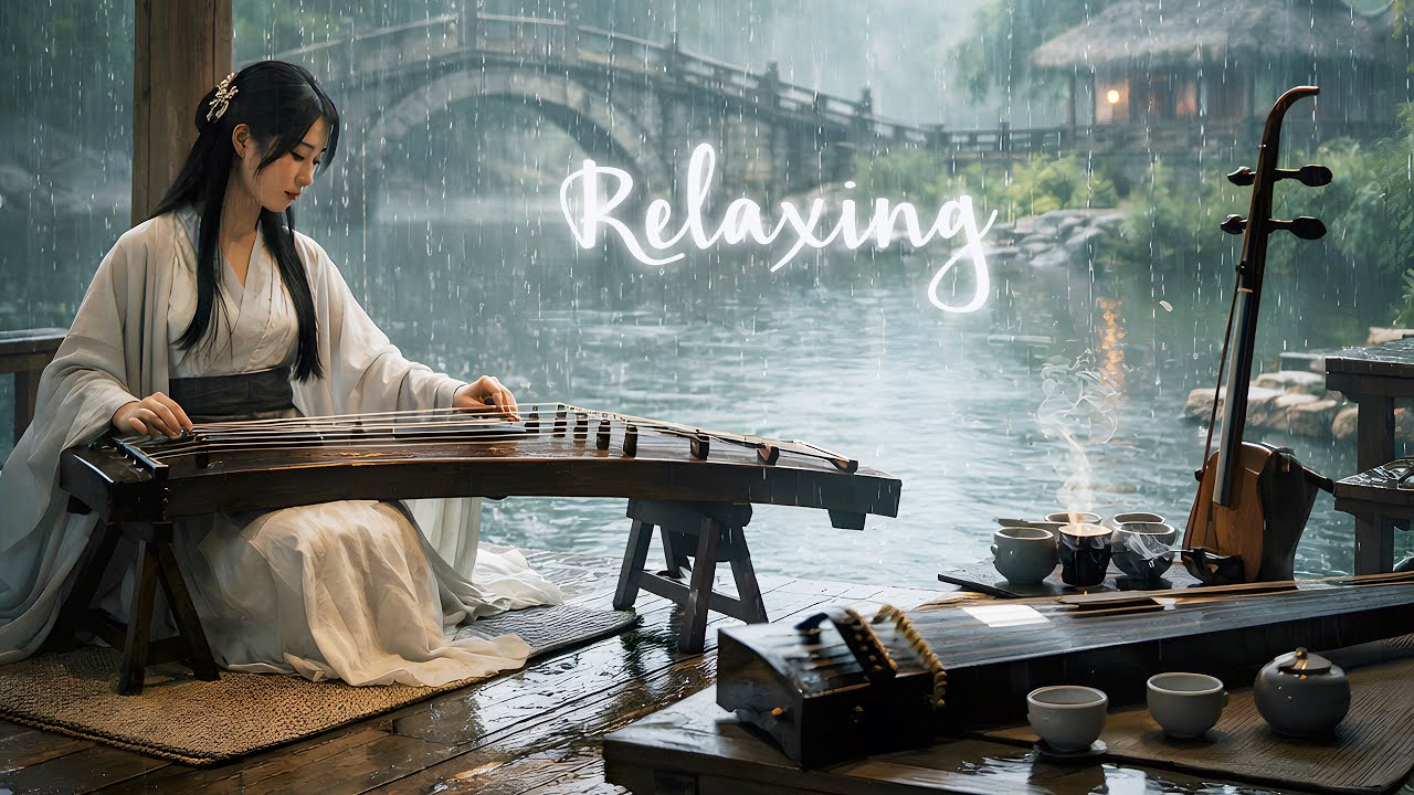 Guqin Night Stillness  Healing Sleep Music