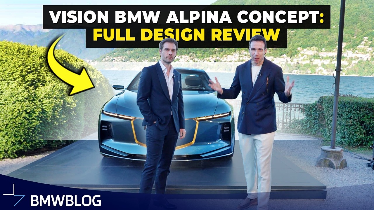Vision BMW ALPINA: объяснение от дизайнера