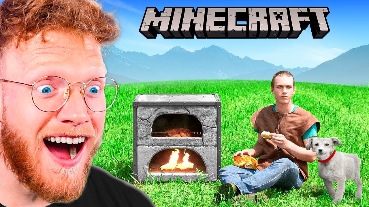 Реакция BECKBROS на фильм о реальной жизни MINECRAFT!