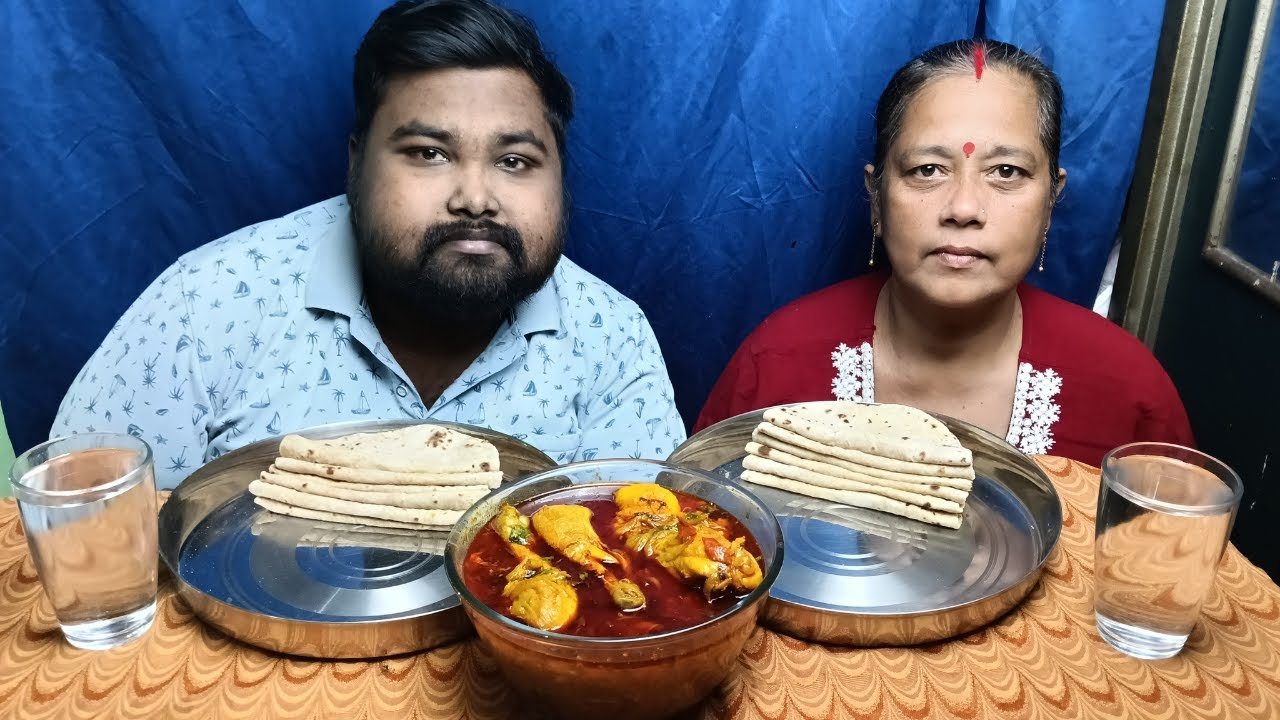 चिकन लेग पीस करी और रोटी खाओ और ₹4000 रुपये ले जाओ | Chicken Leg Piece Curry Eating Challenge |