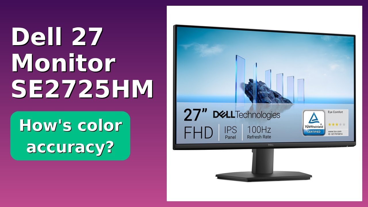 REVIEW (2026): Dell 27 Monitor SE2725HM. Features.