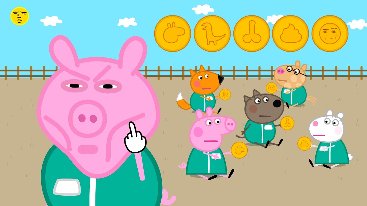 Игра про кальмаров 3 (Сахарные соты) &mdash; Peppa Funny Memes
