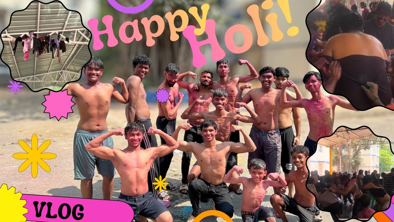 Holi Gone Crazy 😈🎉 |  Ultimate Holi Fun 🤪🎨 | Kapda Fhadna Moments😄😄 😄 #Holi2026 🌈 #HoliVlog 🎥 #holi