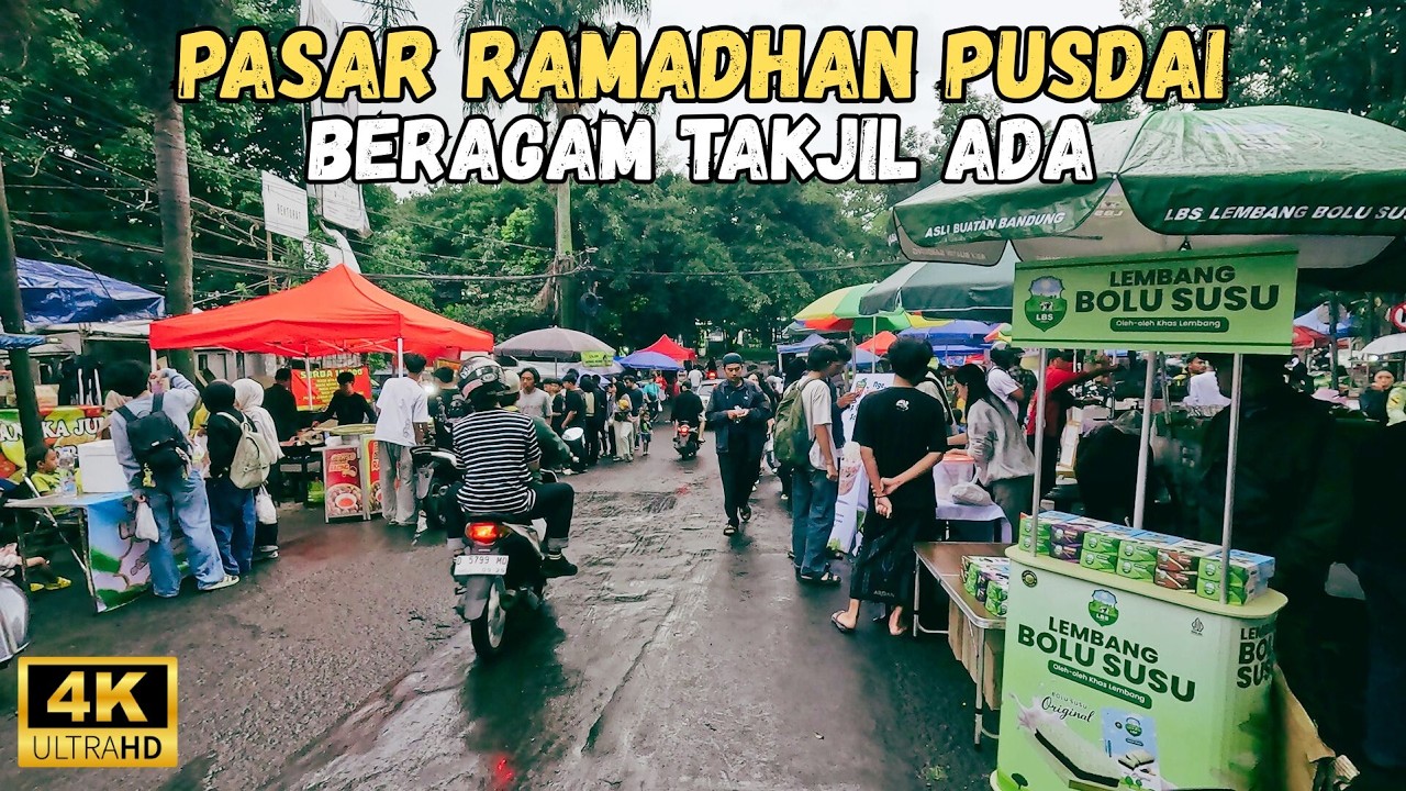WAR TAKJIL‼️Ngabuburit di Pasar Ramadhan Pusdai 😍