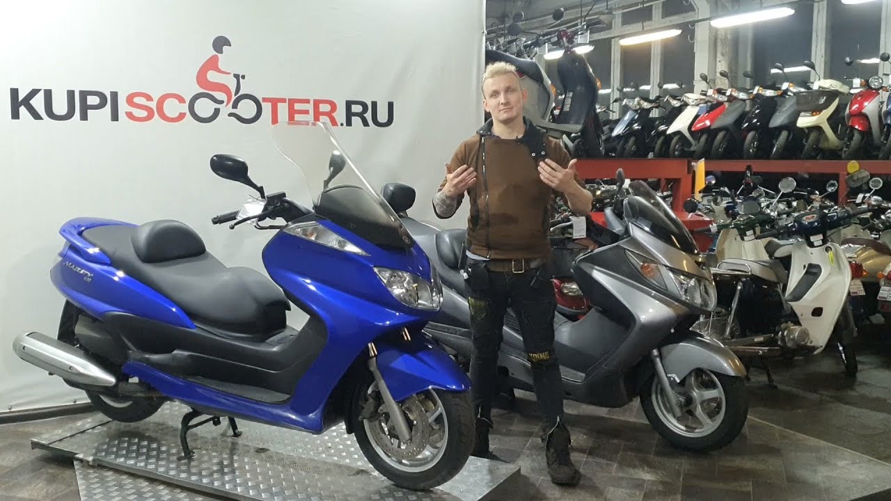 ЯПОНСКИЕ max-скутеры для ПУТЕШЕСТВИЙ.