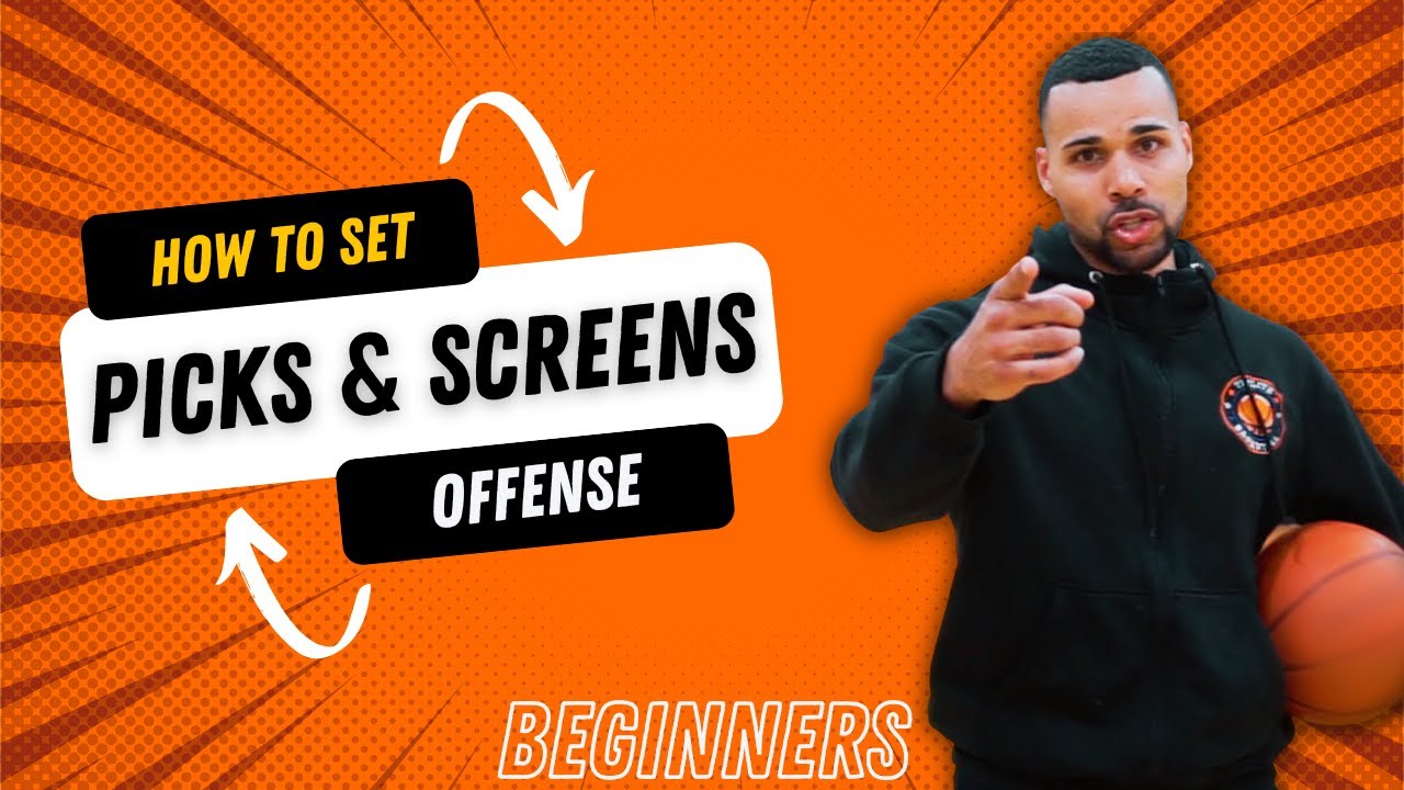 How to Set Screens & Picks | Beginners Basketball