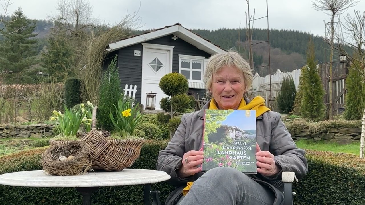 Magdalene Fiebig stellt ihr Buch „Mein traumhafter Landhausgarten“ vor