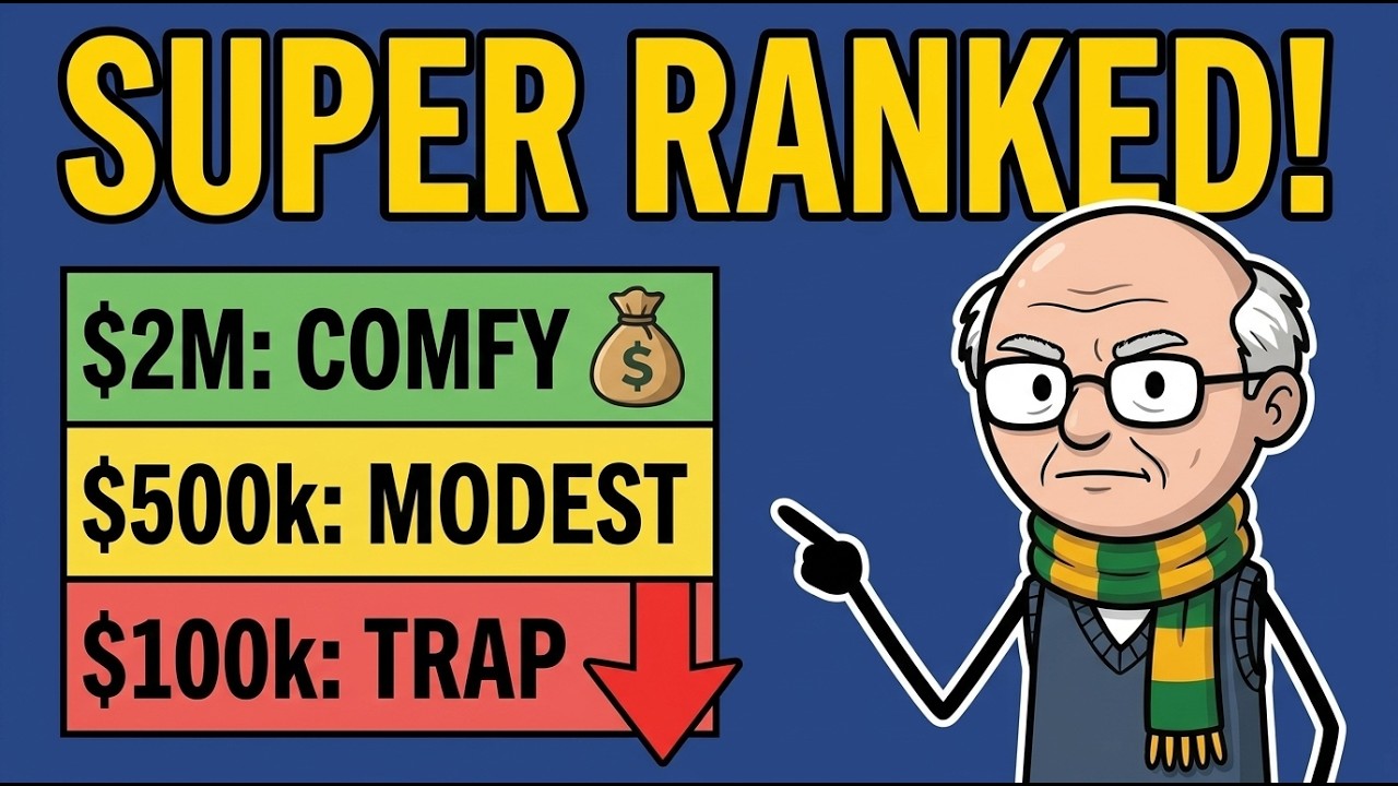 What is a Good Super Balance? $100k vs $2M (Gramps' Real Numbers)