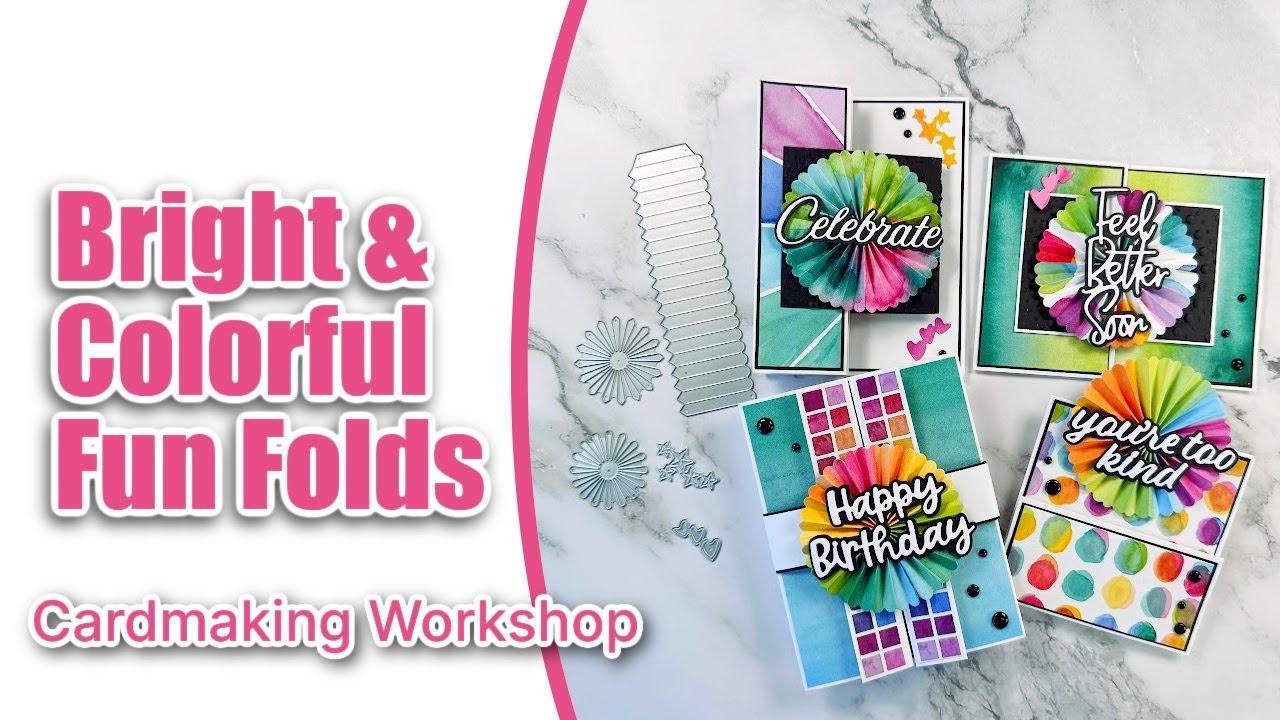 Fun Fold Card Workshop | Using The Full of Life DSP From Stampin Up!