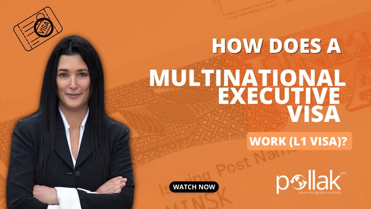 How Does a Multinational Executive Visa Work (L1 Visa)?