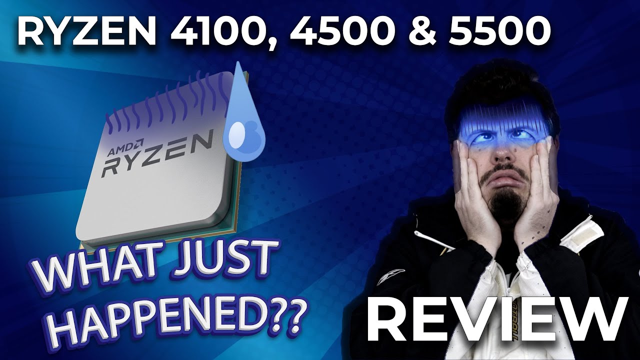 Обзор процессоров Ryzen 4100, 4500 и 5500 &mdash; что только что произошло?