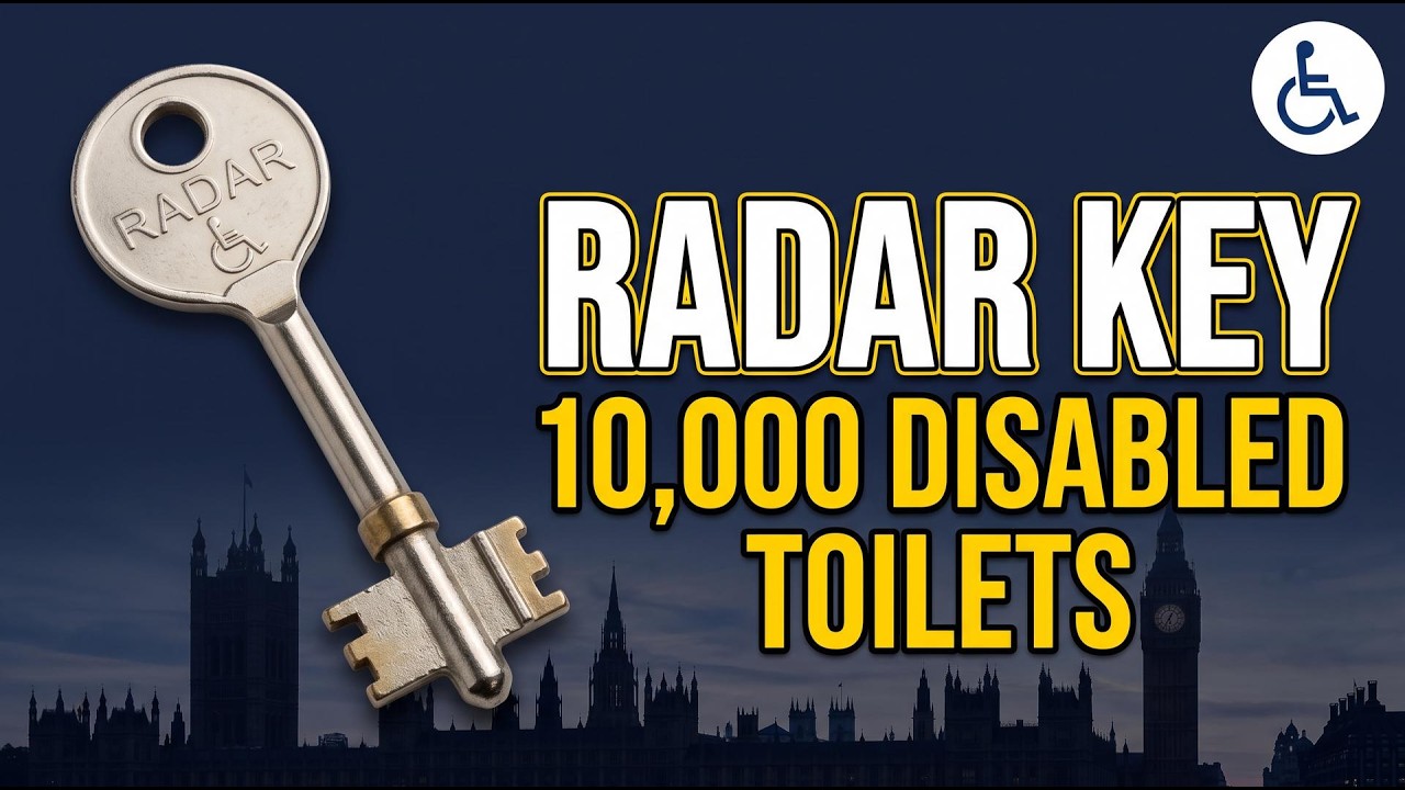 Radar Key дает вам доступ к 10 тыс. туалетов, оборудованных для людей с ограниченными возможностями!